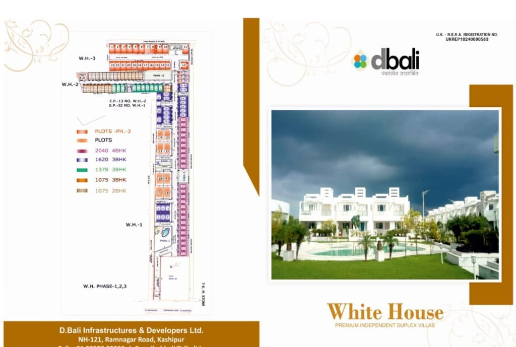 White House Phase III Location Map